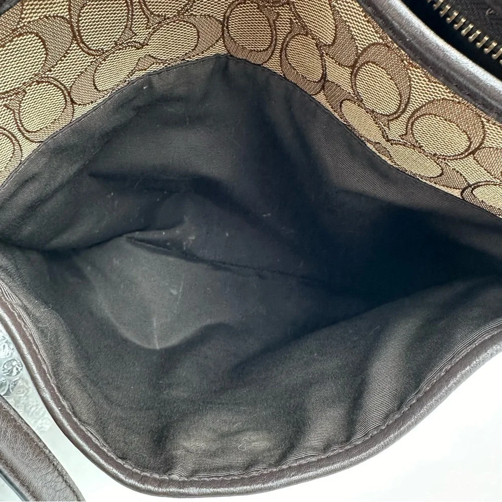 Coach Canvas Large Crossbody